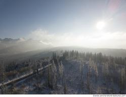 Photo Textures of Winter Background Nature